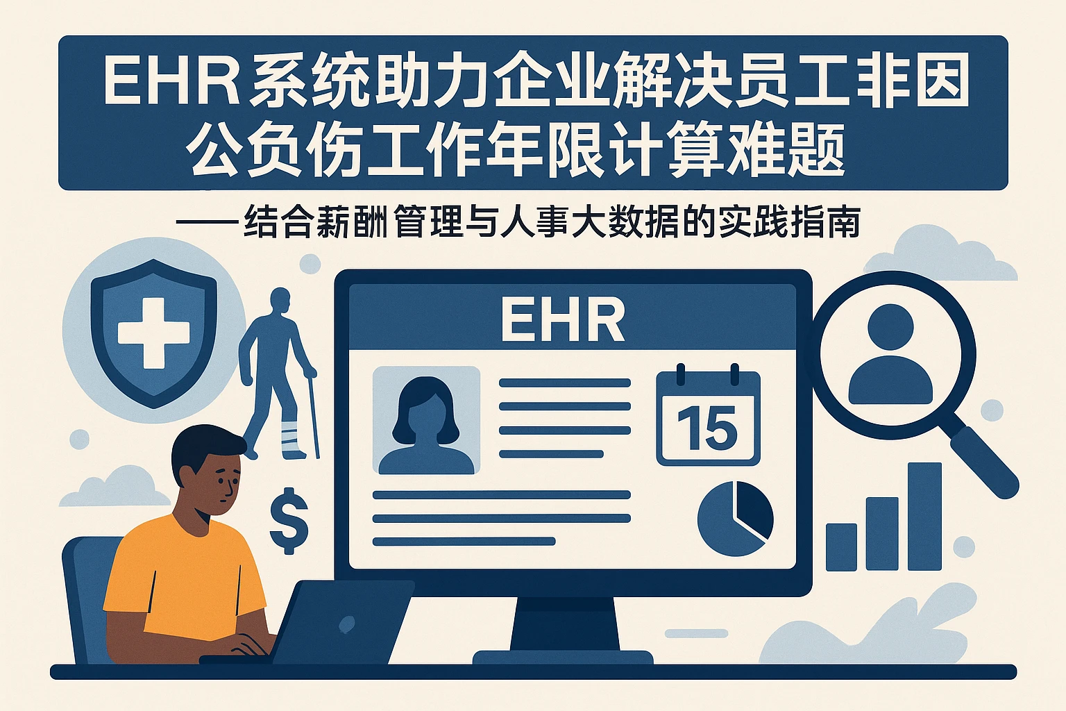 EHR系统助力企业解决员工非因公负伤工作年限计算难题——结合薪酬管理与人事大数据的实践指南
