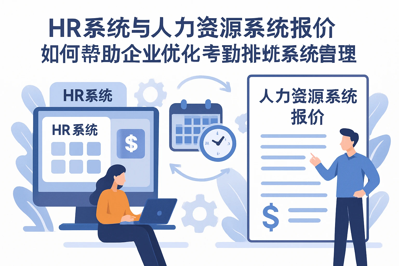 HR系统与人力资源系统报价如何帮助企业优化考勤排班系统管理