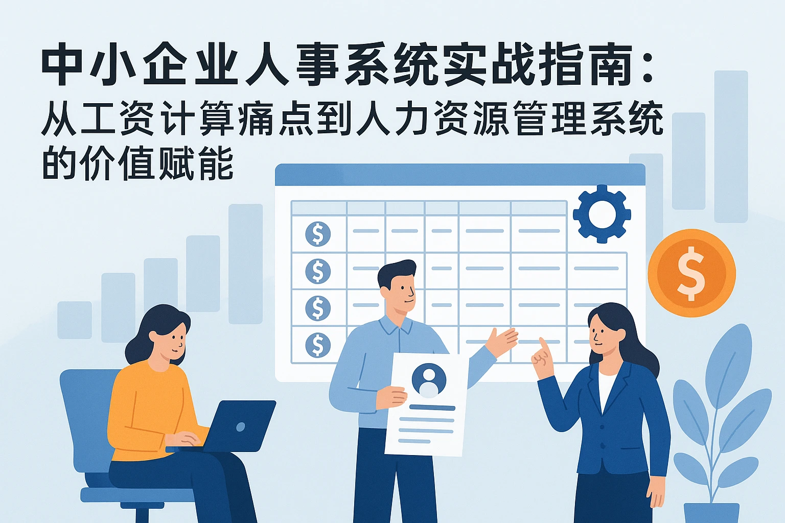 中小企业人事系统实战指南：从工资计算痛点到人力资源管理系统的价值赋能