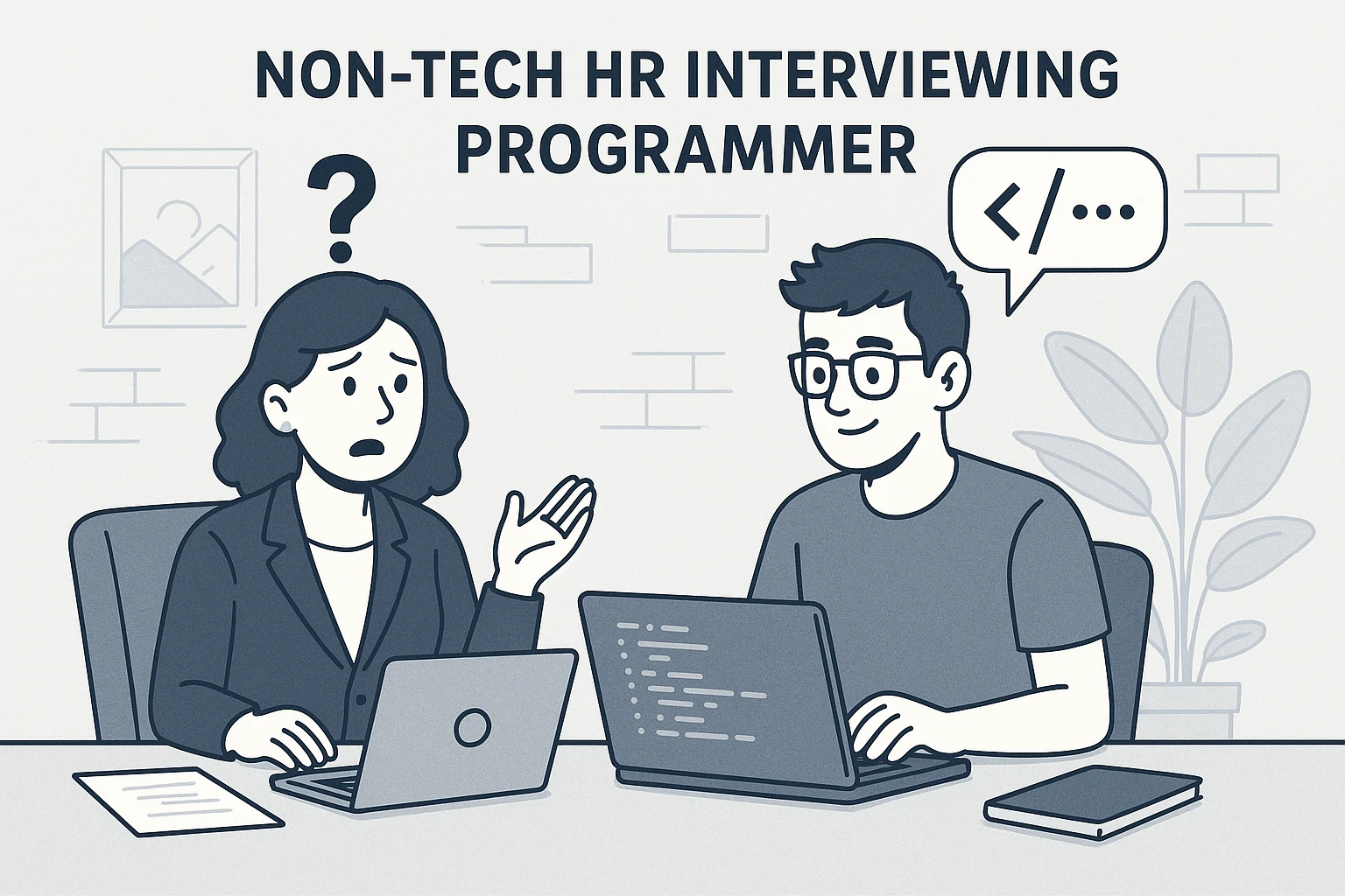 非技术HR面试程序员的挑战