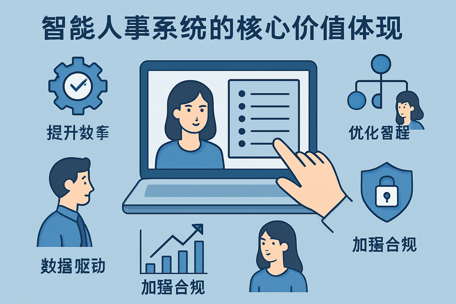 智能人事系统的核心价值体现