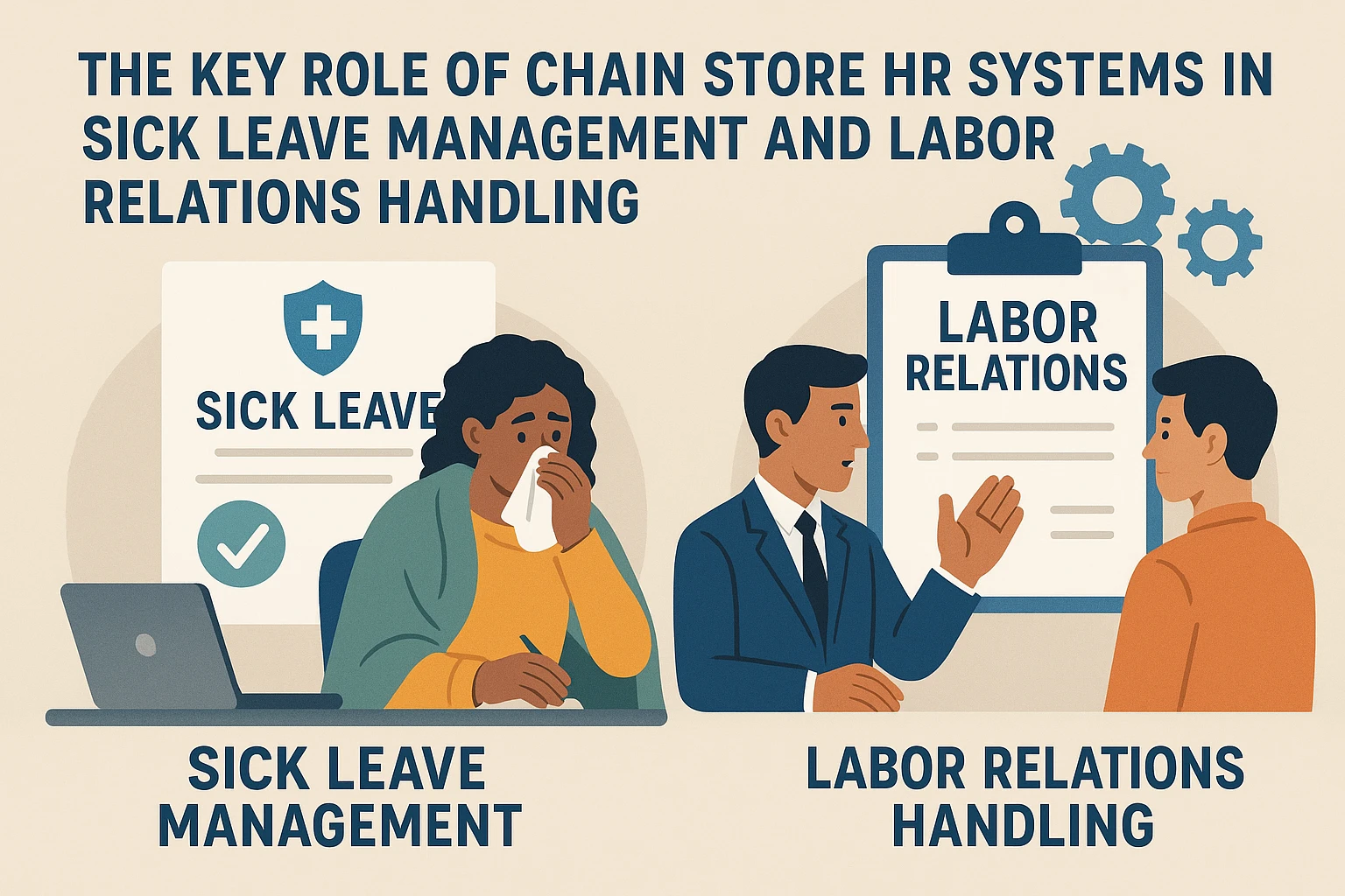 连锁门店人事系统在病假管理与劳动关系处理中的关键作用