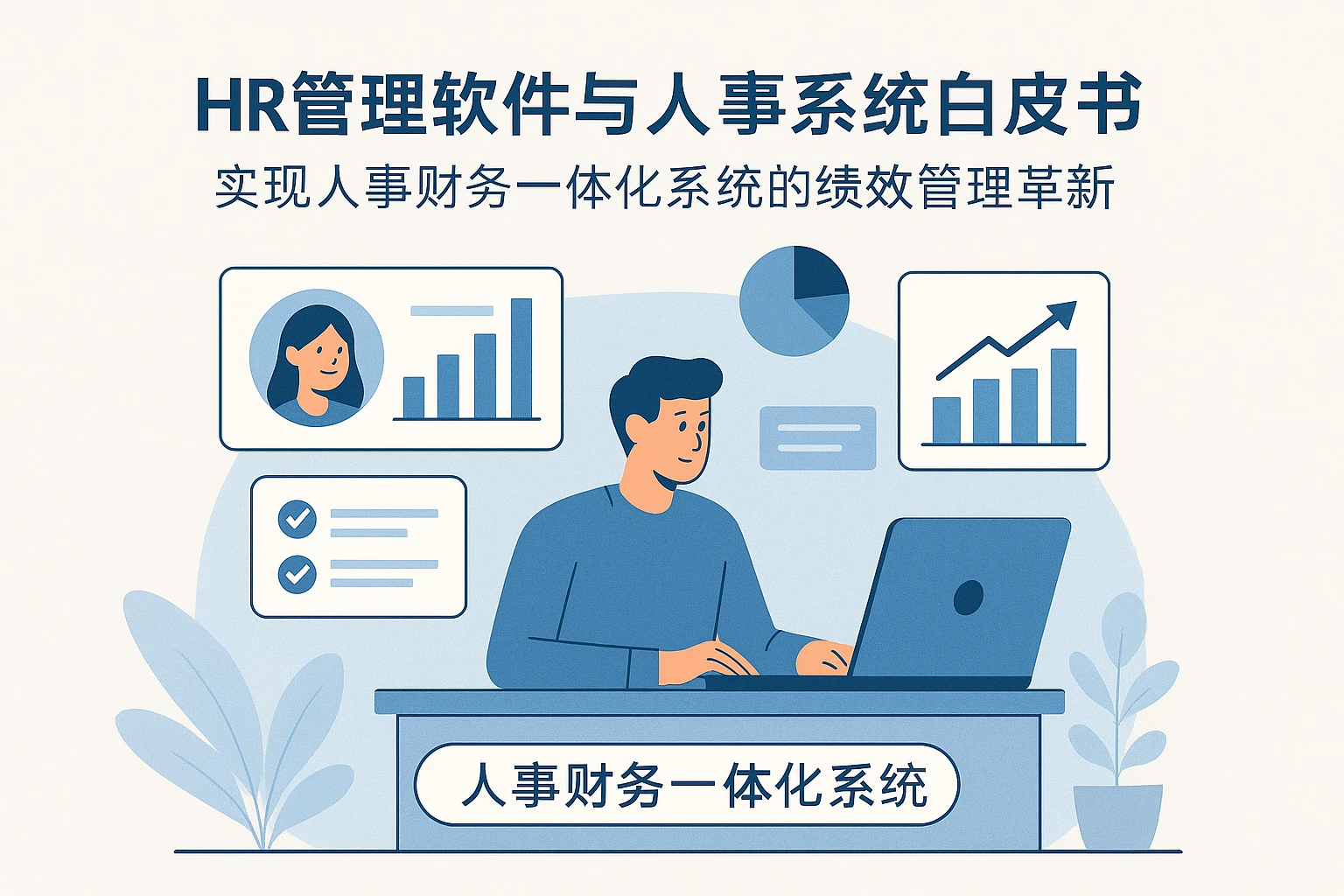 HR管理软件与人事系统白皮书：实现人事财务一体化系统的绩效管理革新