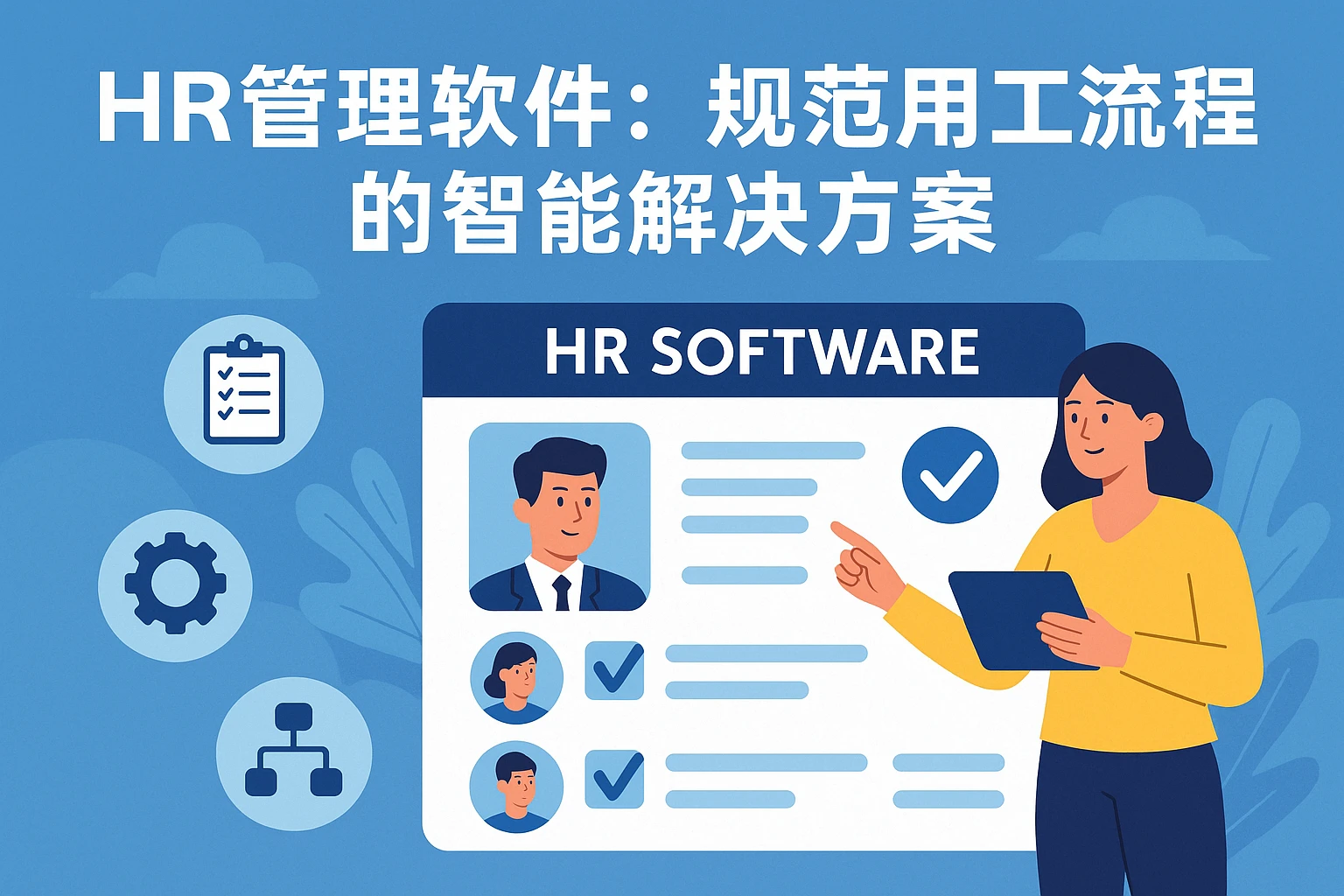 HR管理软件：规范用工流程的智能解决方案