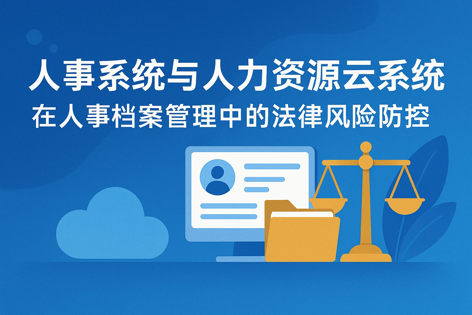 人事系统与人力资源云系统在人事档案管理中的法律风险防控