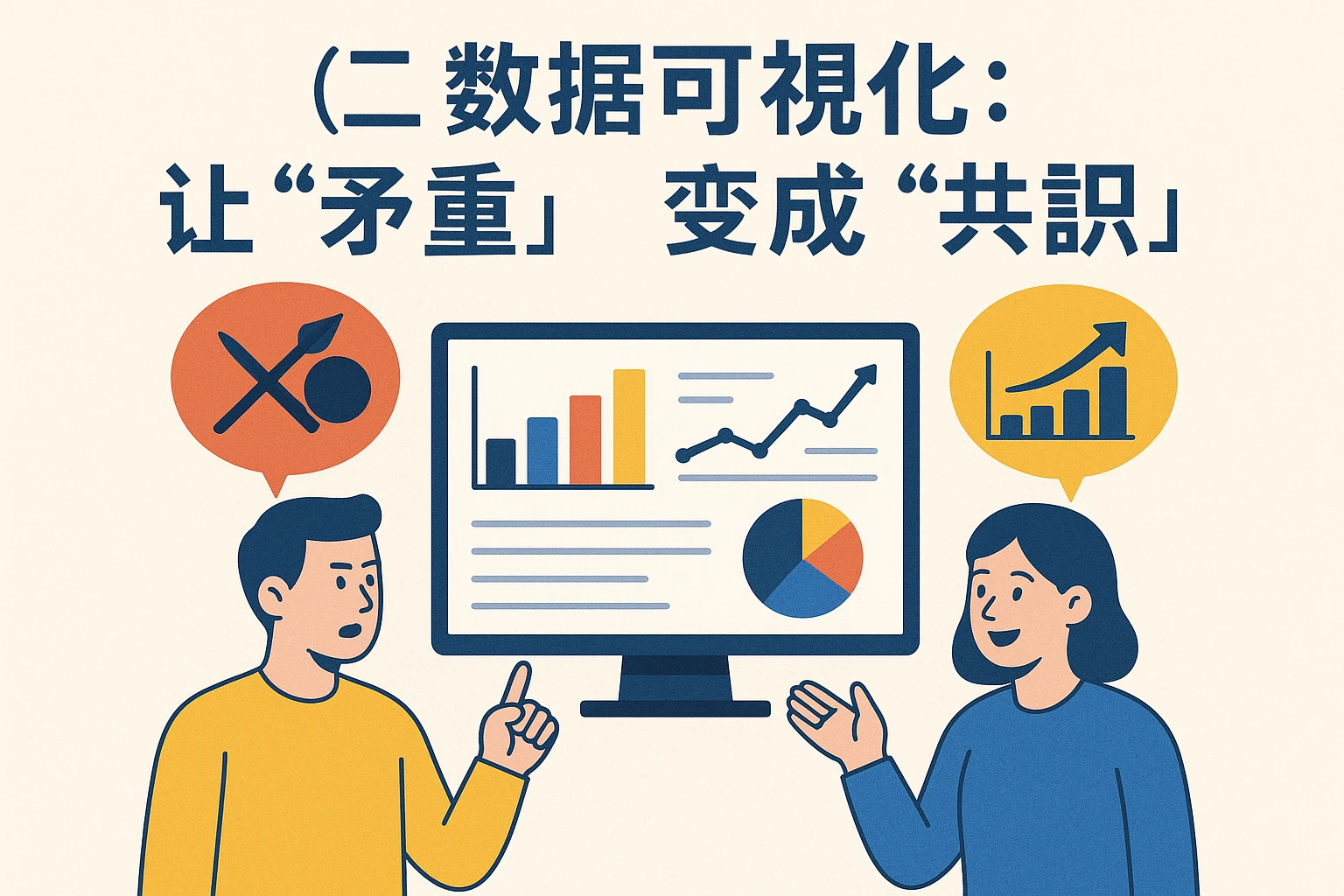 (二)数据可视化:让“矛盾”变成“共识”