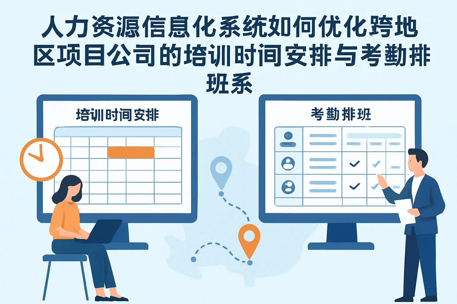 人力资源信息化系统如何优化跨地区项目公司的培训时间安排与考勤排班系统