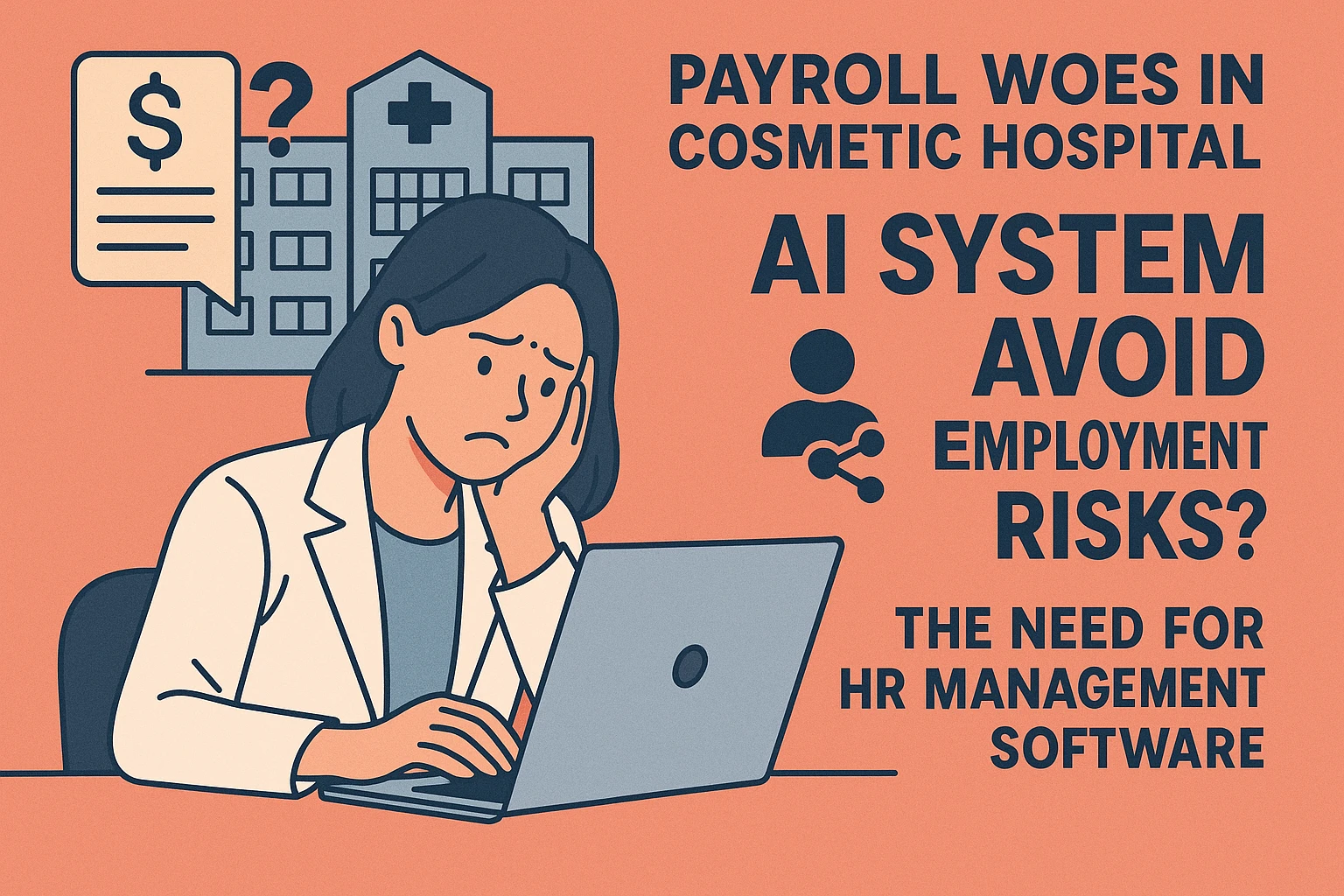 从美容医院工资困境看人事管理软件的必要性：如何用AI系统规避用工风险？