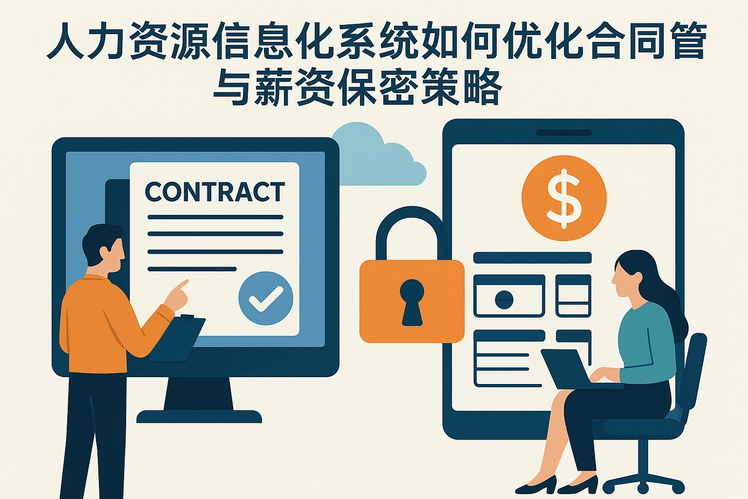 人力资源信息化系统如何优化合同管理与薪资保密策略