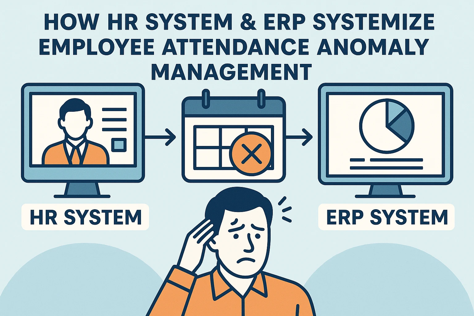 现代人事系统与ERP系统如何优化员工异常缺勤管理