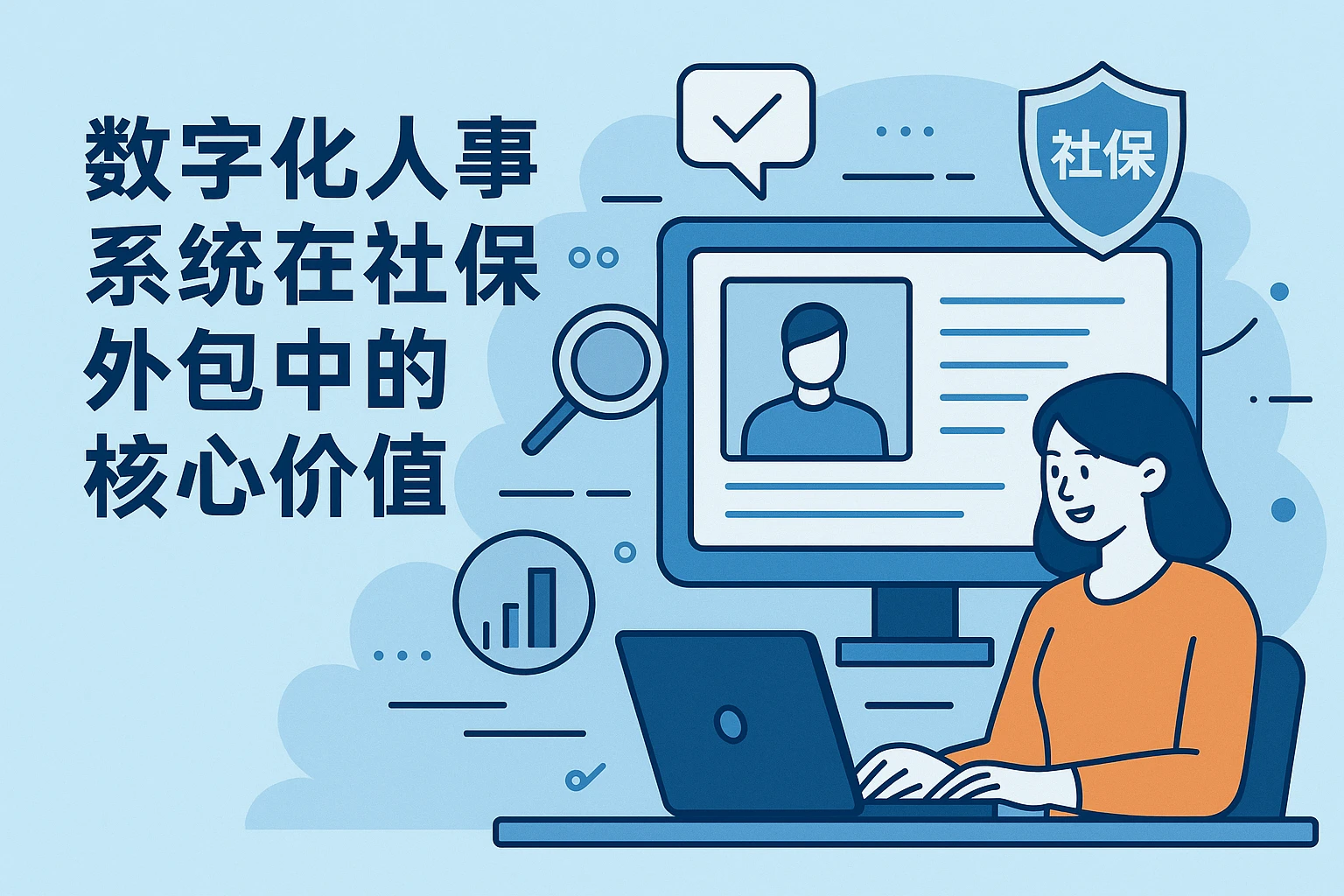 数字化人事系统在社保外包中的核心价值
