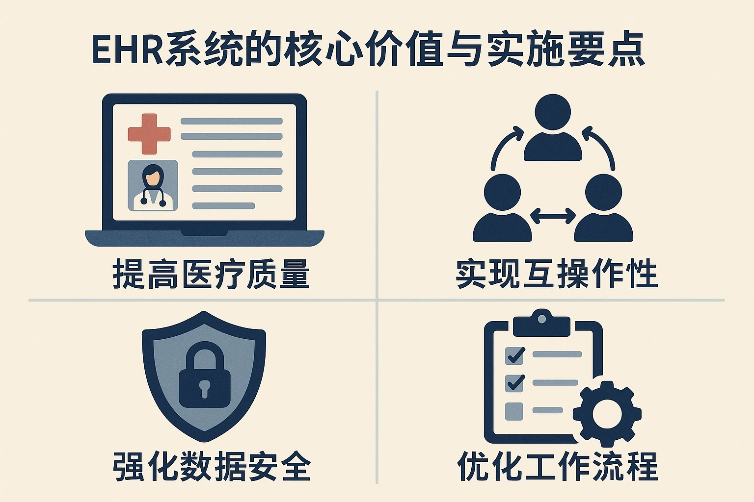 EHR系统的核心价值与实施要点