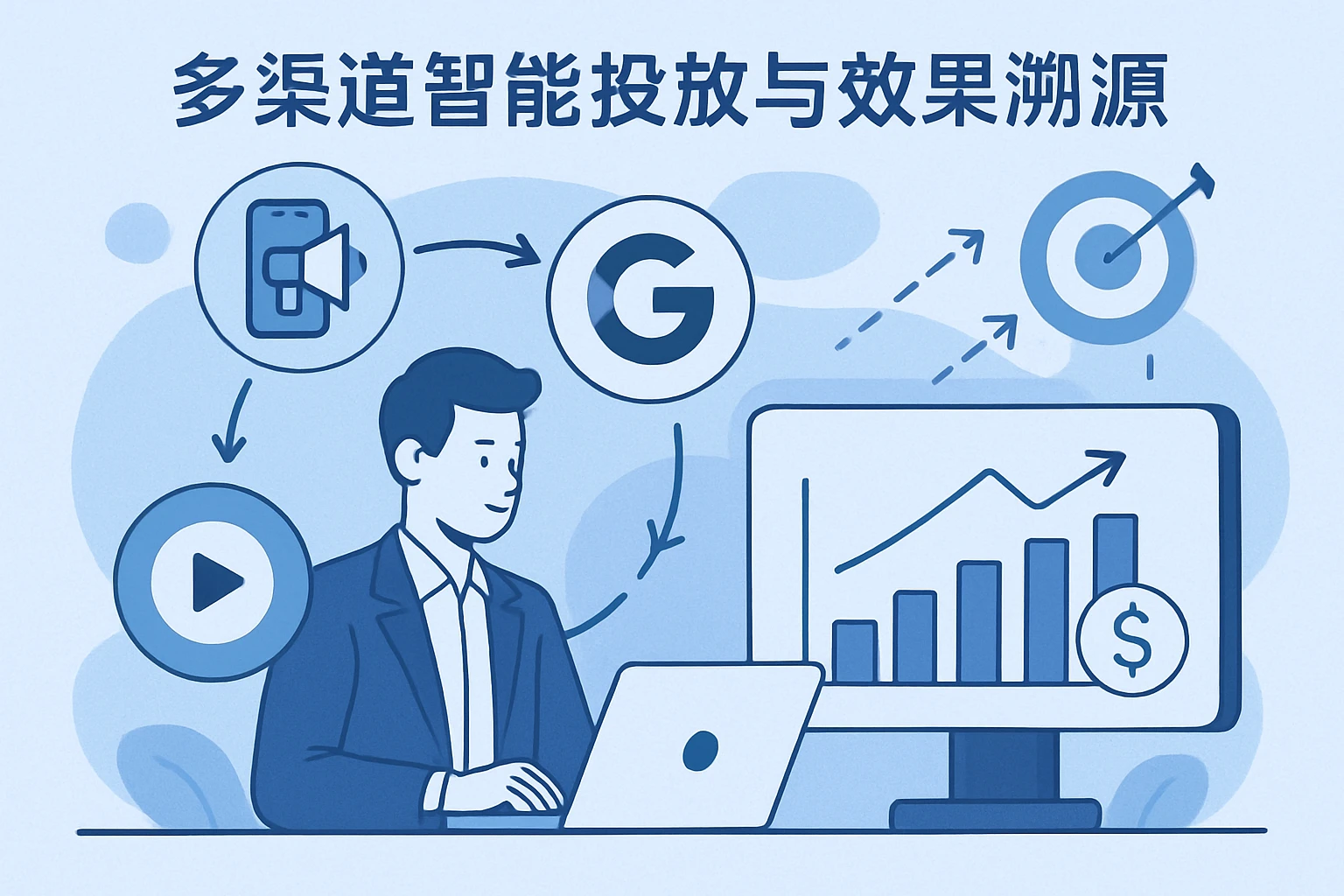 2. 多渠道智能投放与效果溯源