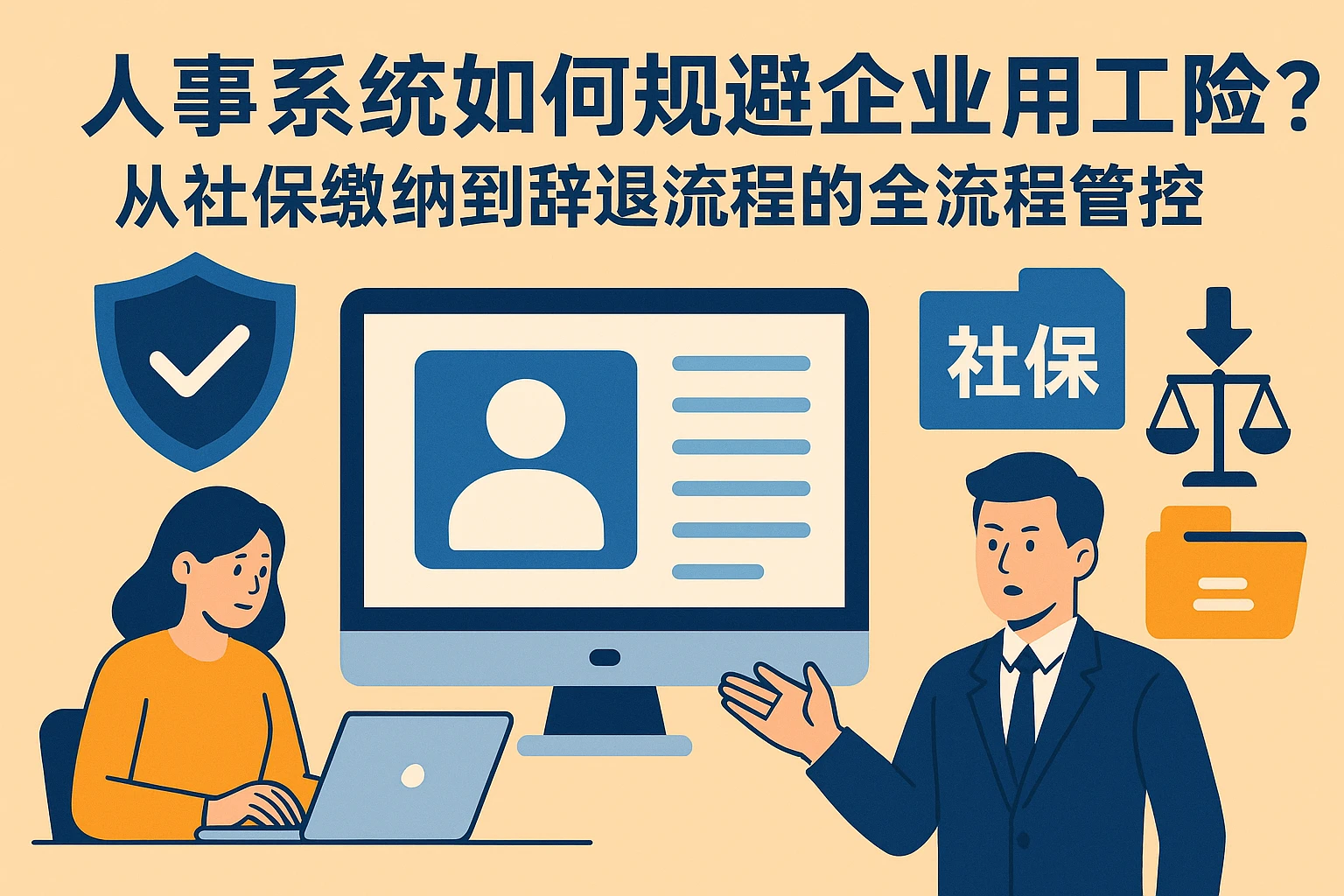 人事系统如何规避企业用工风险？从社保缴纳到辞退流程的全流程管控