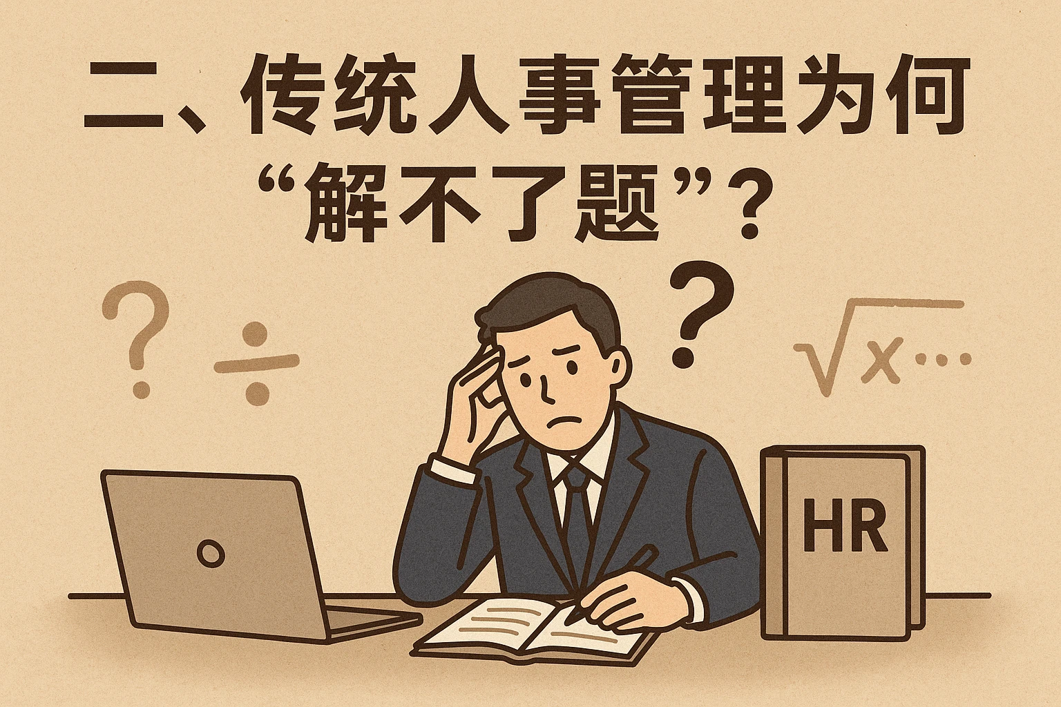 二、传统人事管理为何“解不了题”？