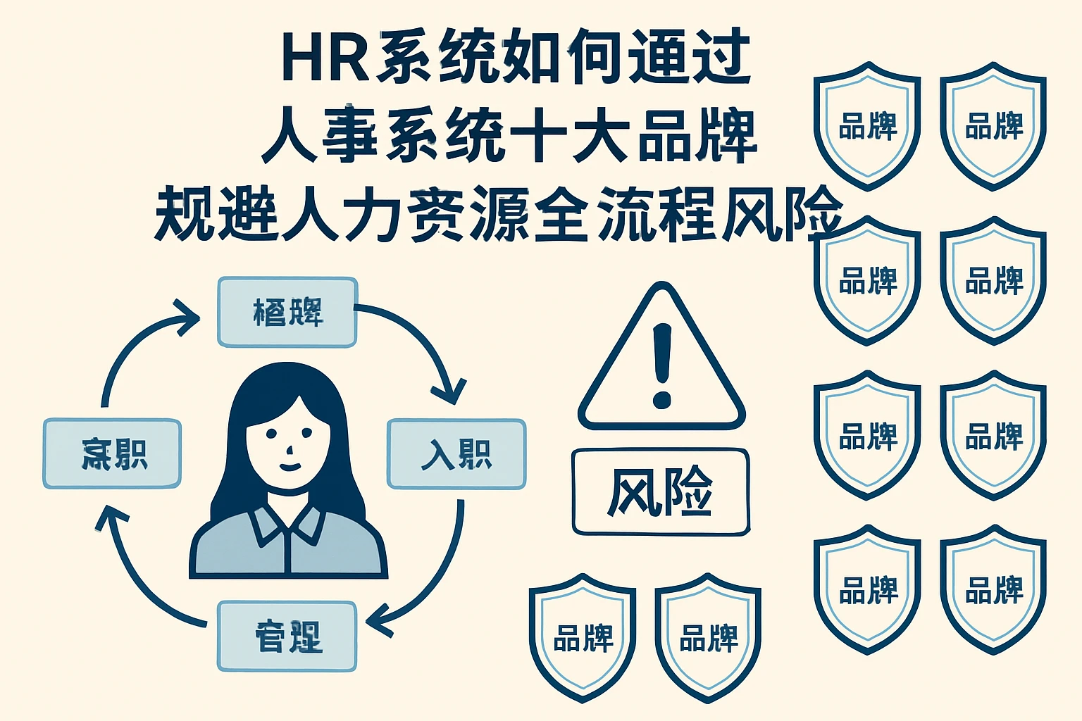 HR系统如何通过人事系统十大品牌规避人力资源全流程风险