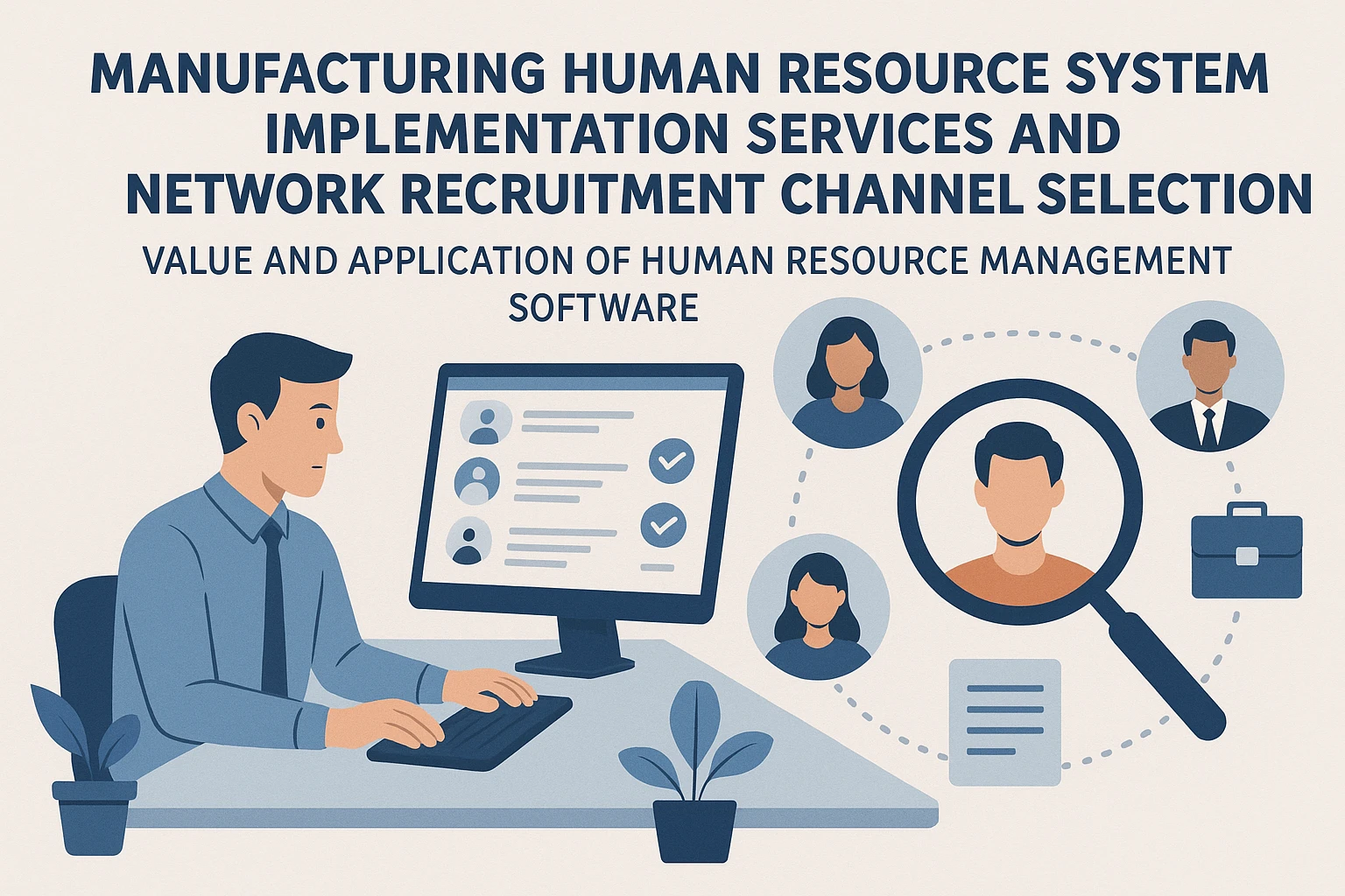 制造业人事系统实施服务与网络招聘渠道选择：人事管理软件的价值与应用