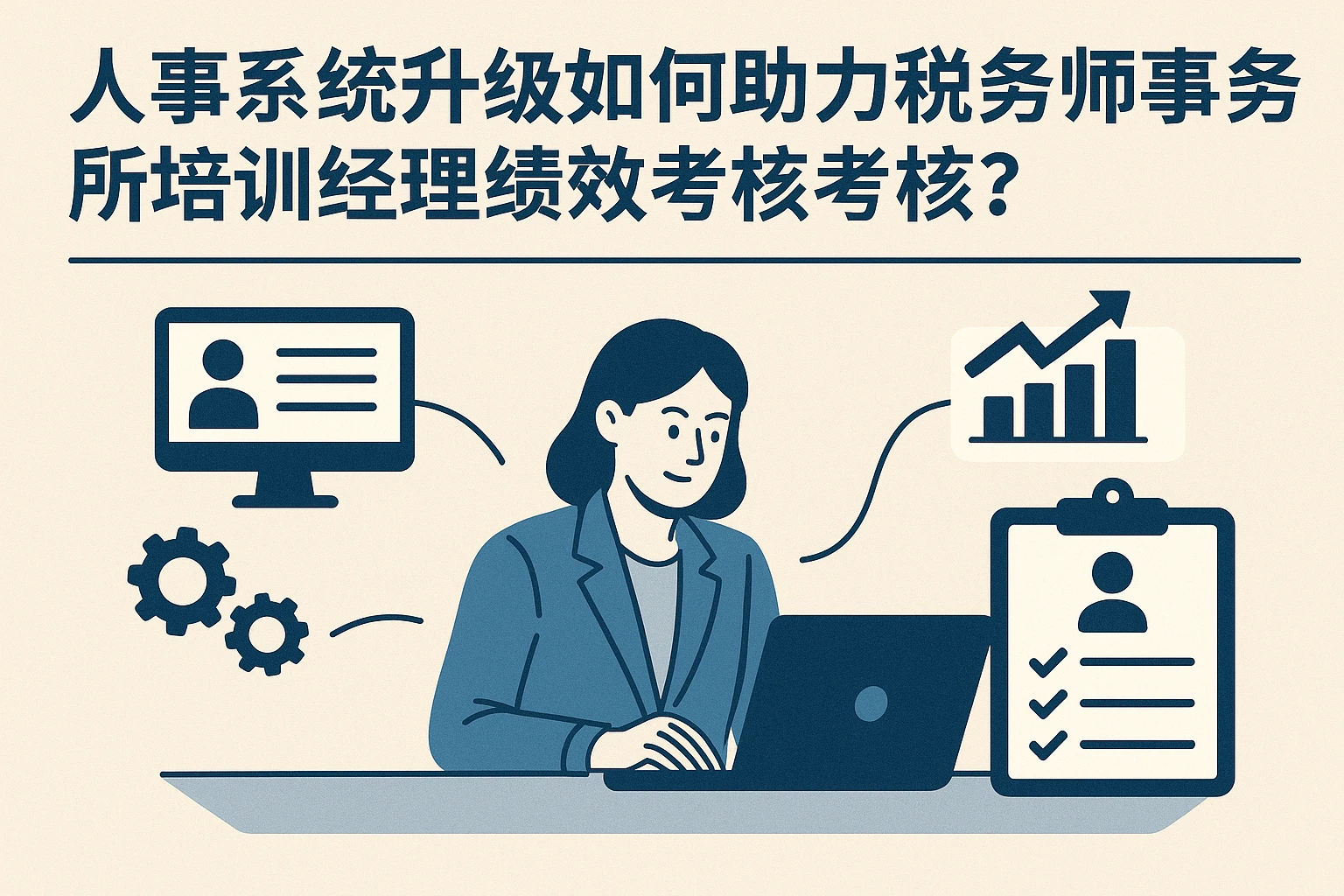 人事系统升级如何助力税务师事务所培训经理绩效考核?