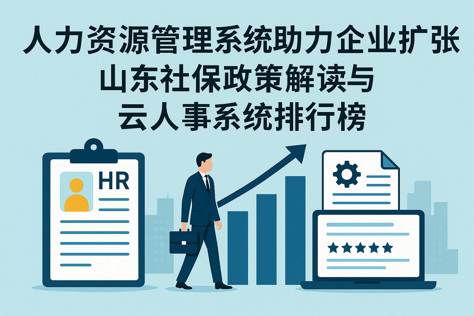 人力资源管理系统助力企业扩张：山东社保政策解读与云人事系统排行榜