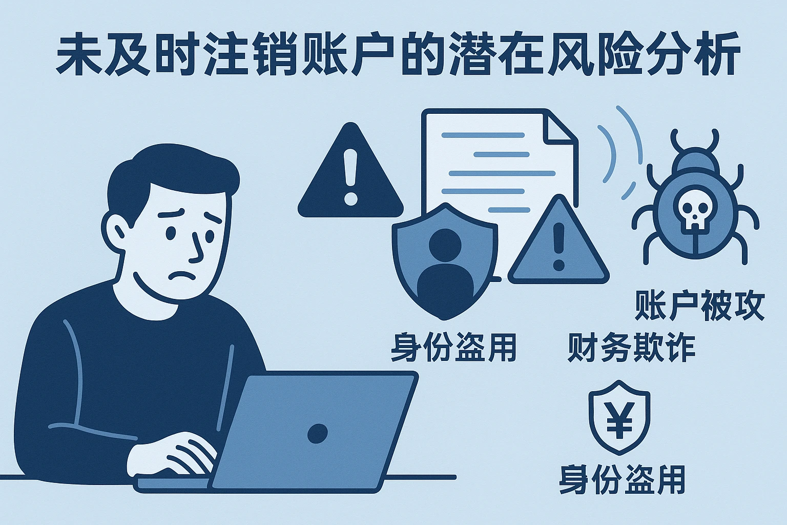 未及时注销账户的潜在风险分析