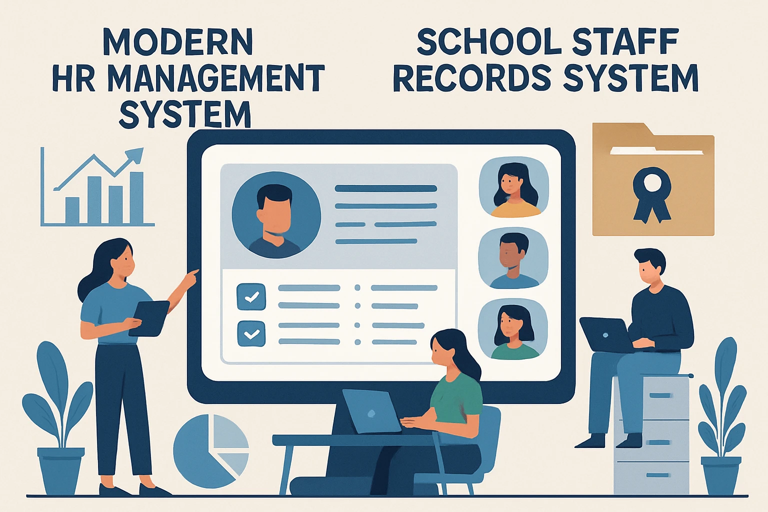 现代人事管理系统与学校员工档案系统的全面解析