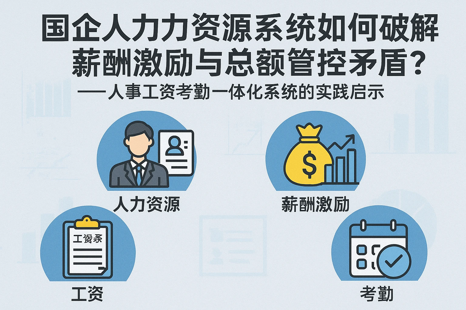 国企人力资源系统如何破解薪酬激励与总额管控矛盾?——人事工资考勤一体化系统的实践启示