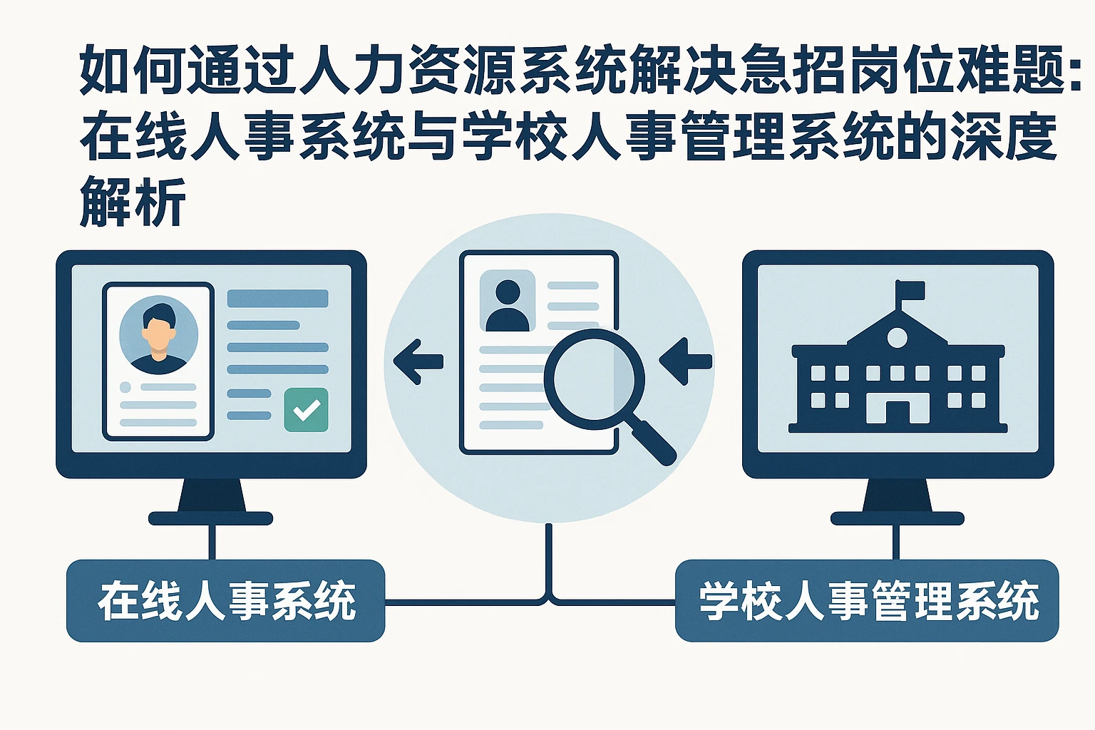 如何通过人力资源系统解决急招岗位难题:在线人事系统与学校人事管理系统的深度解析
