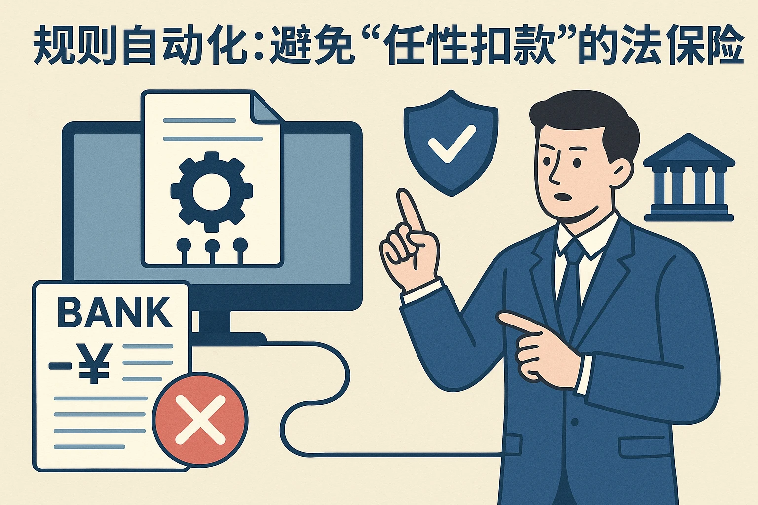 2. 规则自动化：避免“任性扣款”的法律风险