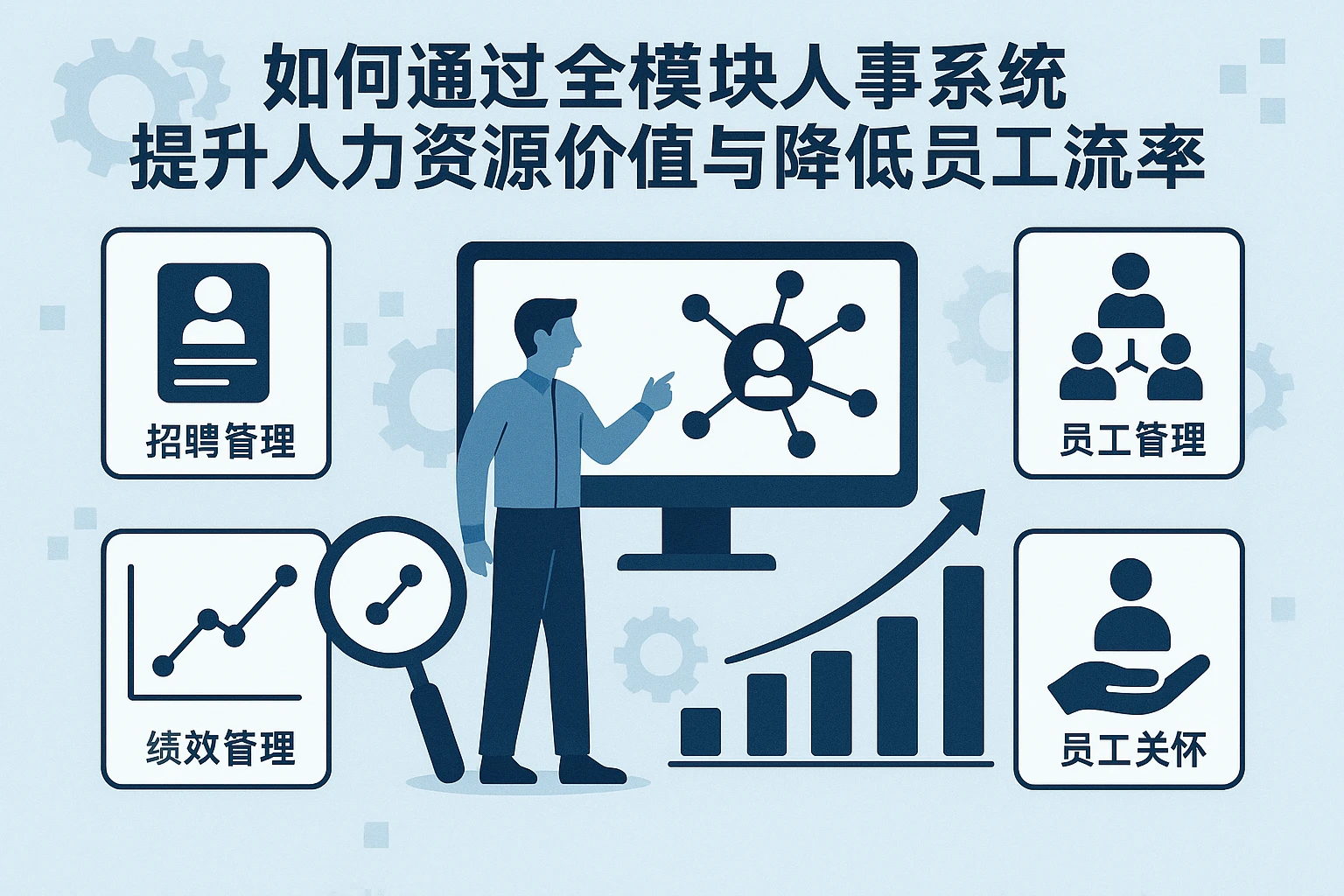如何通过全模块人事系统提升人力资源价值与降低员工流失率