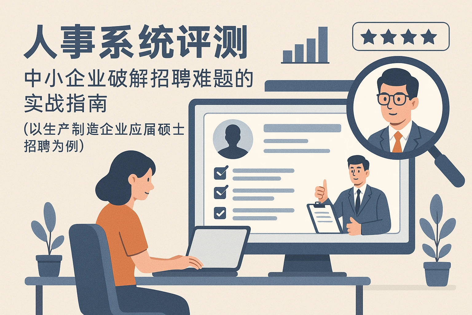 人事系统评测:中小企业破解招聘难题的实战指南——以生产制造企业应届硕士招聘为例