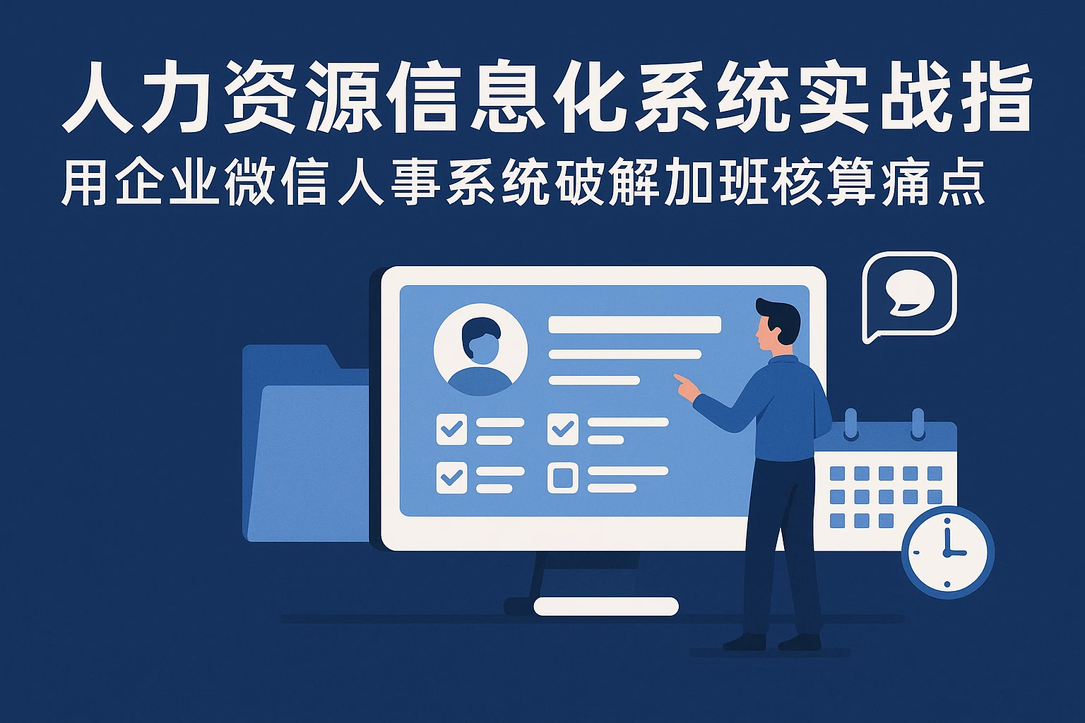 人力资源信息化系统实战指南：用企业微信人事系统破解加班核算痛点