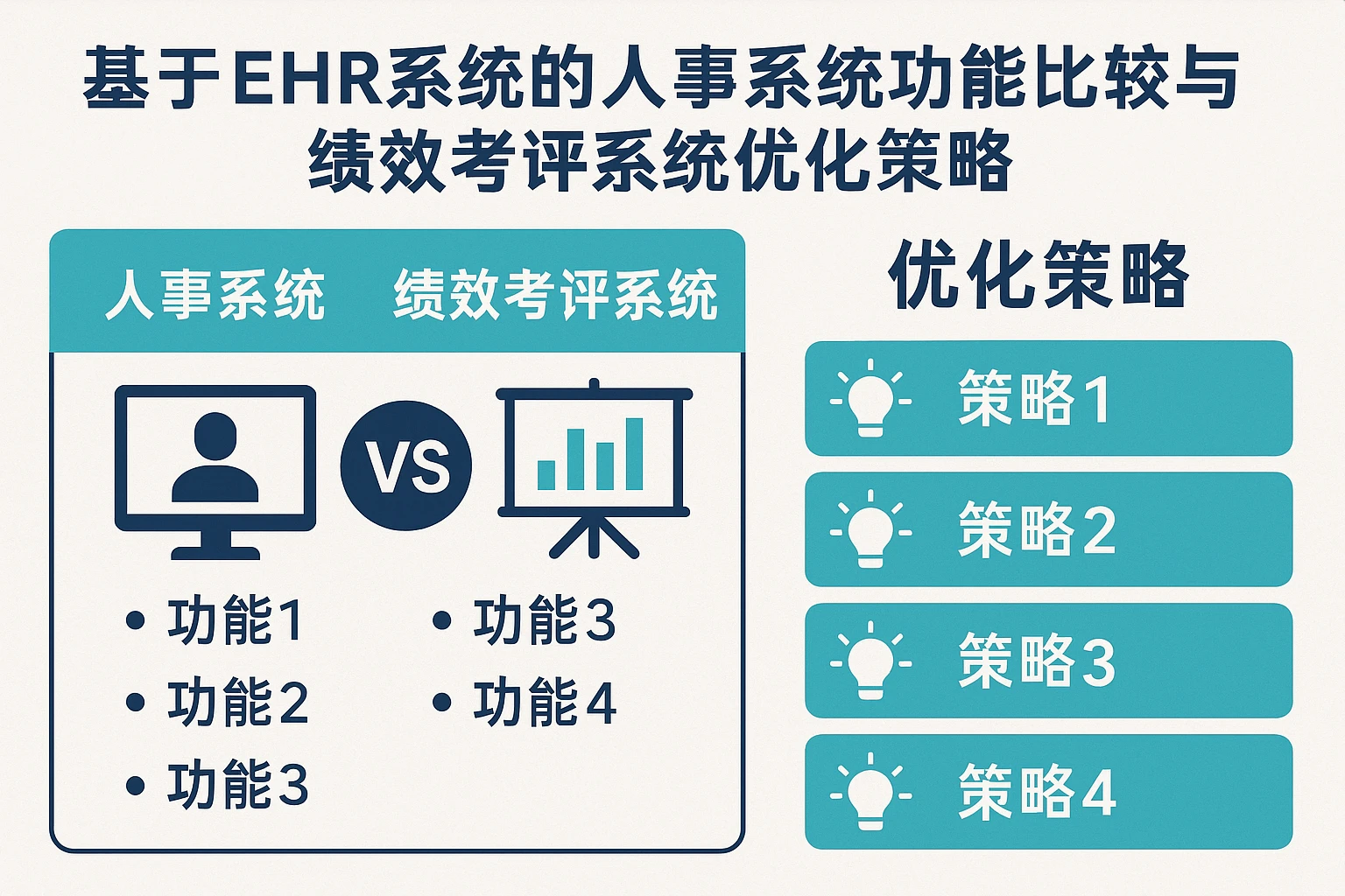 基于EHR系统的人事系统功能比较与绩效考评系统优化策略