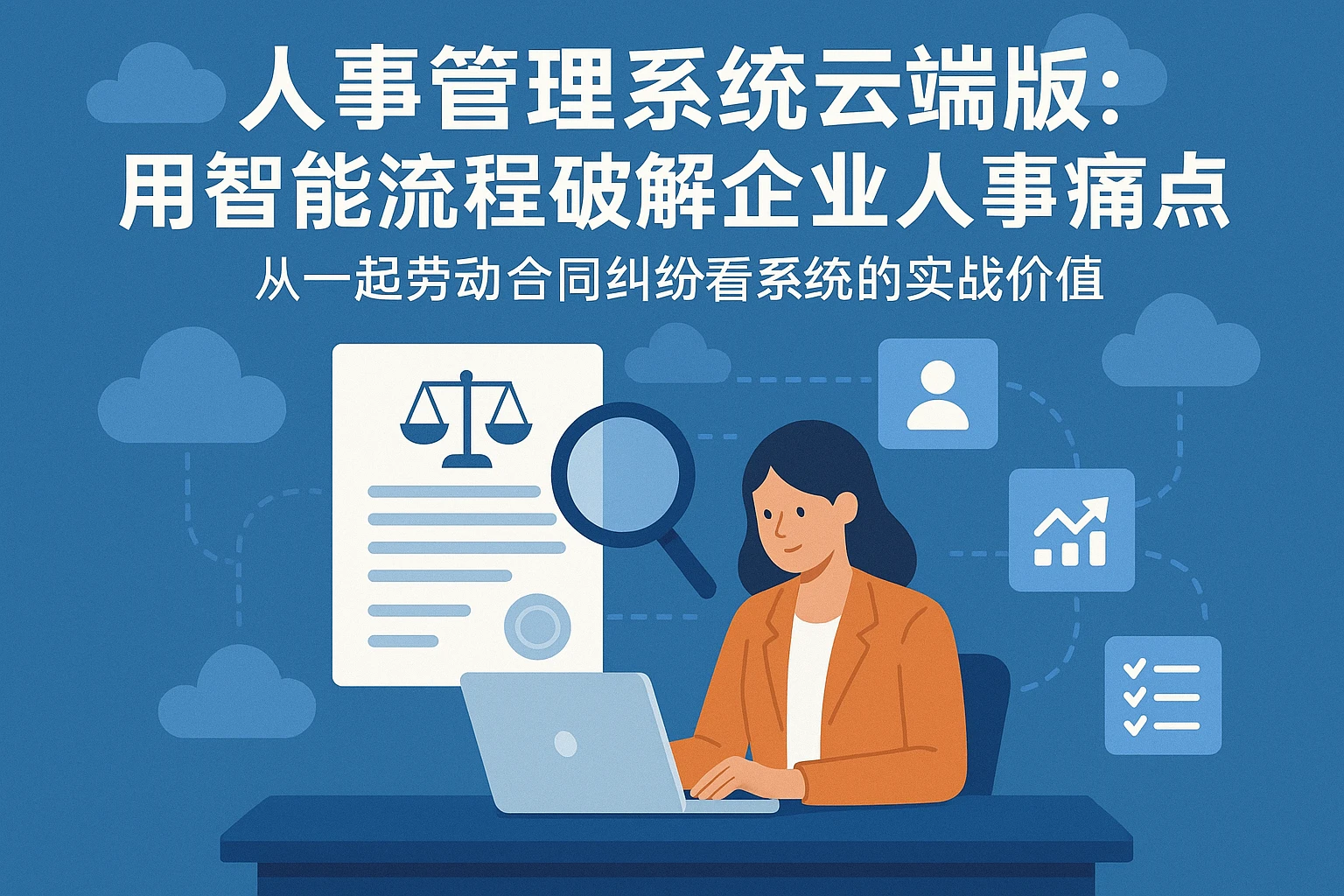 人事管理系统云端版：用智能流程破解企业人事痛点——从一起劳动合同纠纷看系统的实战价值