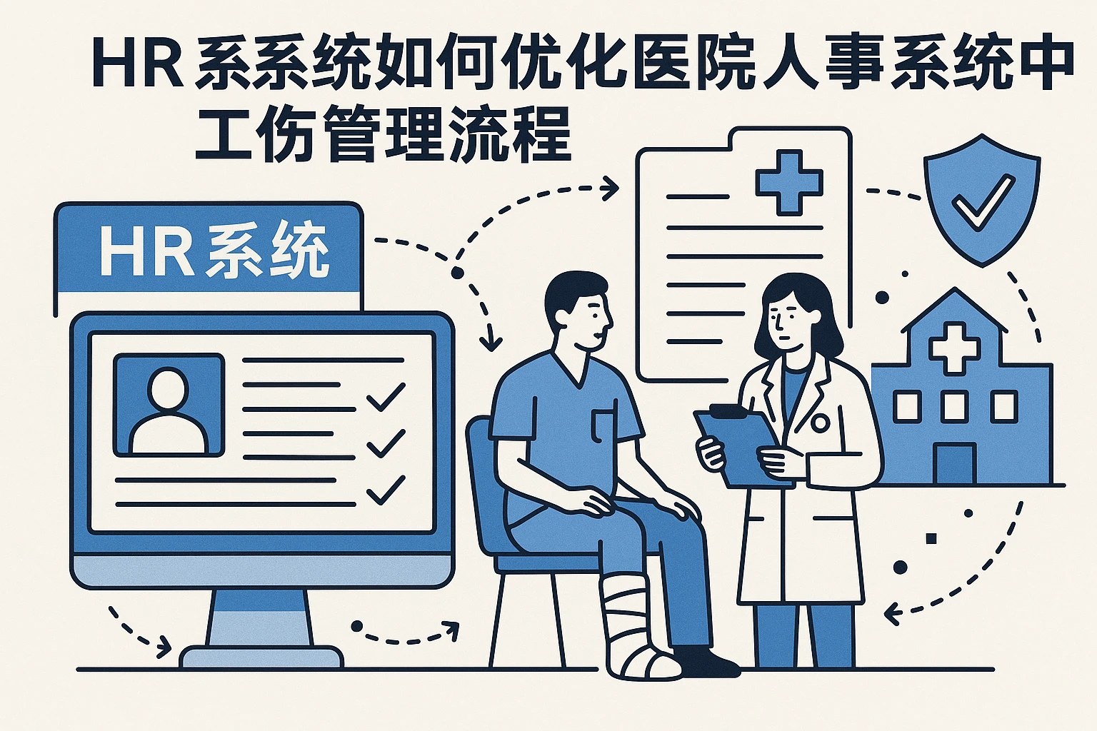 HR系统如何优化医院人事系统中的工伤管理流程