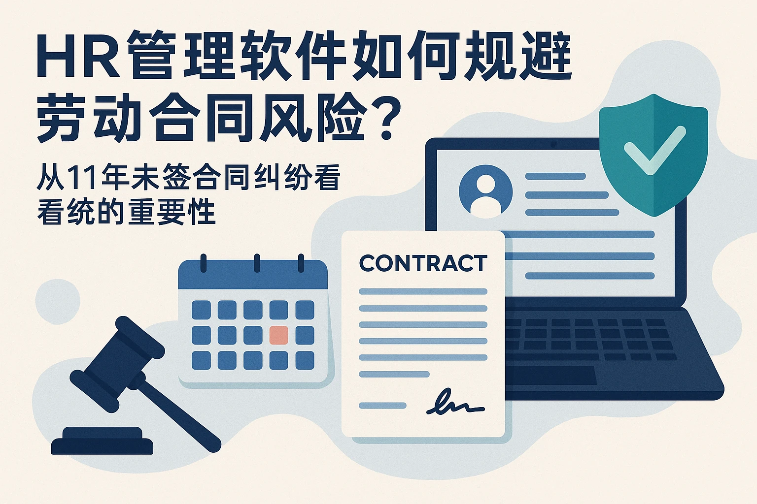 HR管理软件如何规避劳动合同风险？从11年未签合同纠纷看系统的重要性