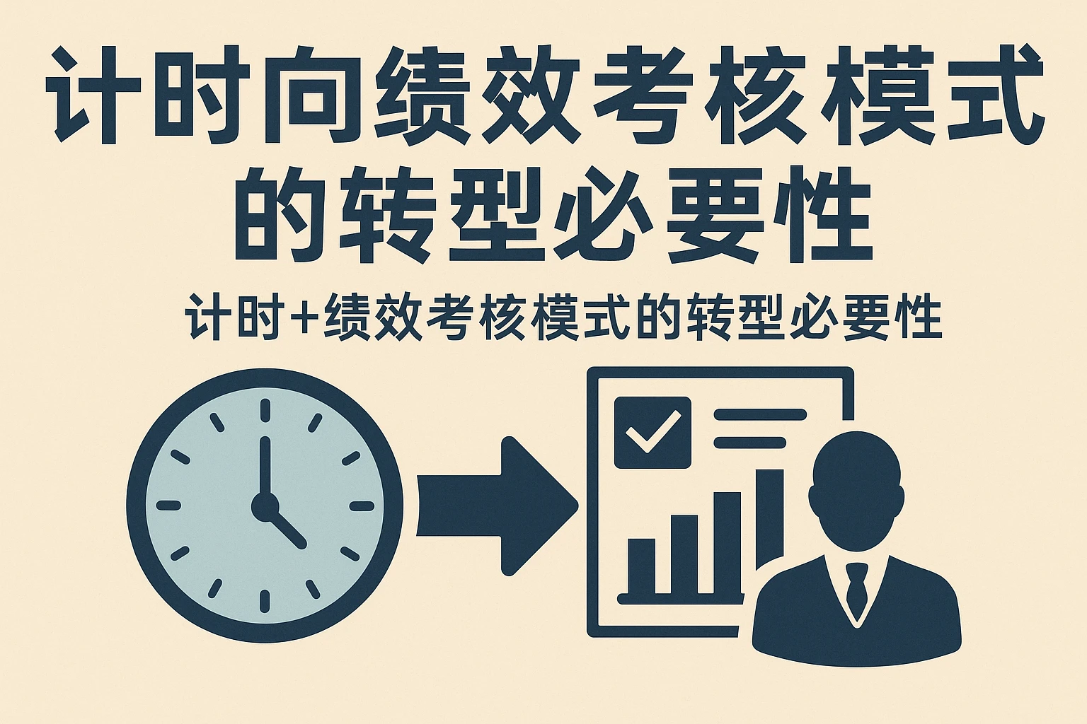 计时+绩效考核模式的转型必要性