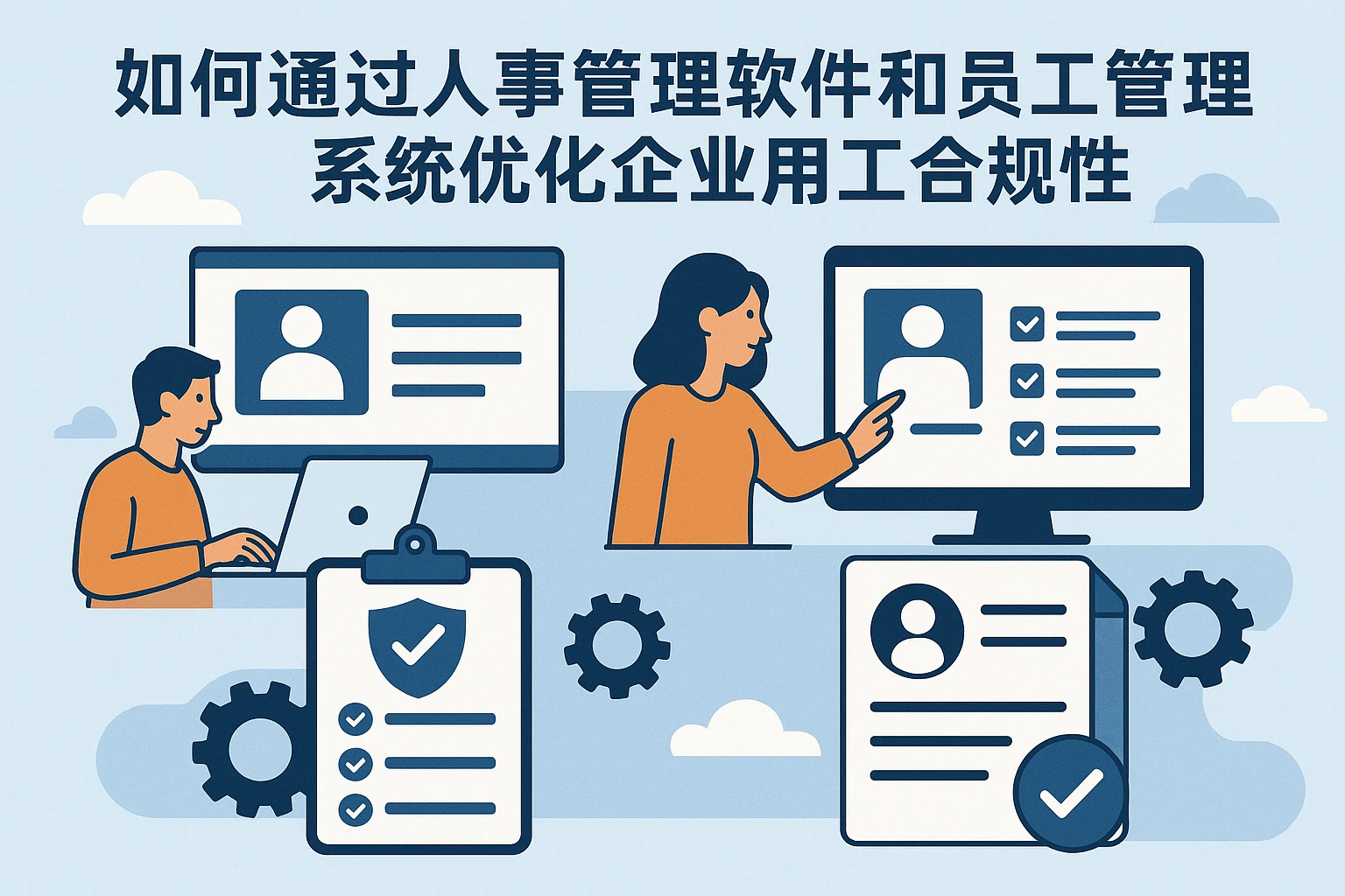 如何通过人事管理软件和员工管理系统优化企业用工合规性
