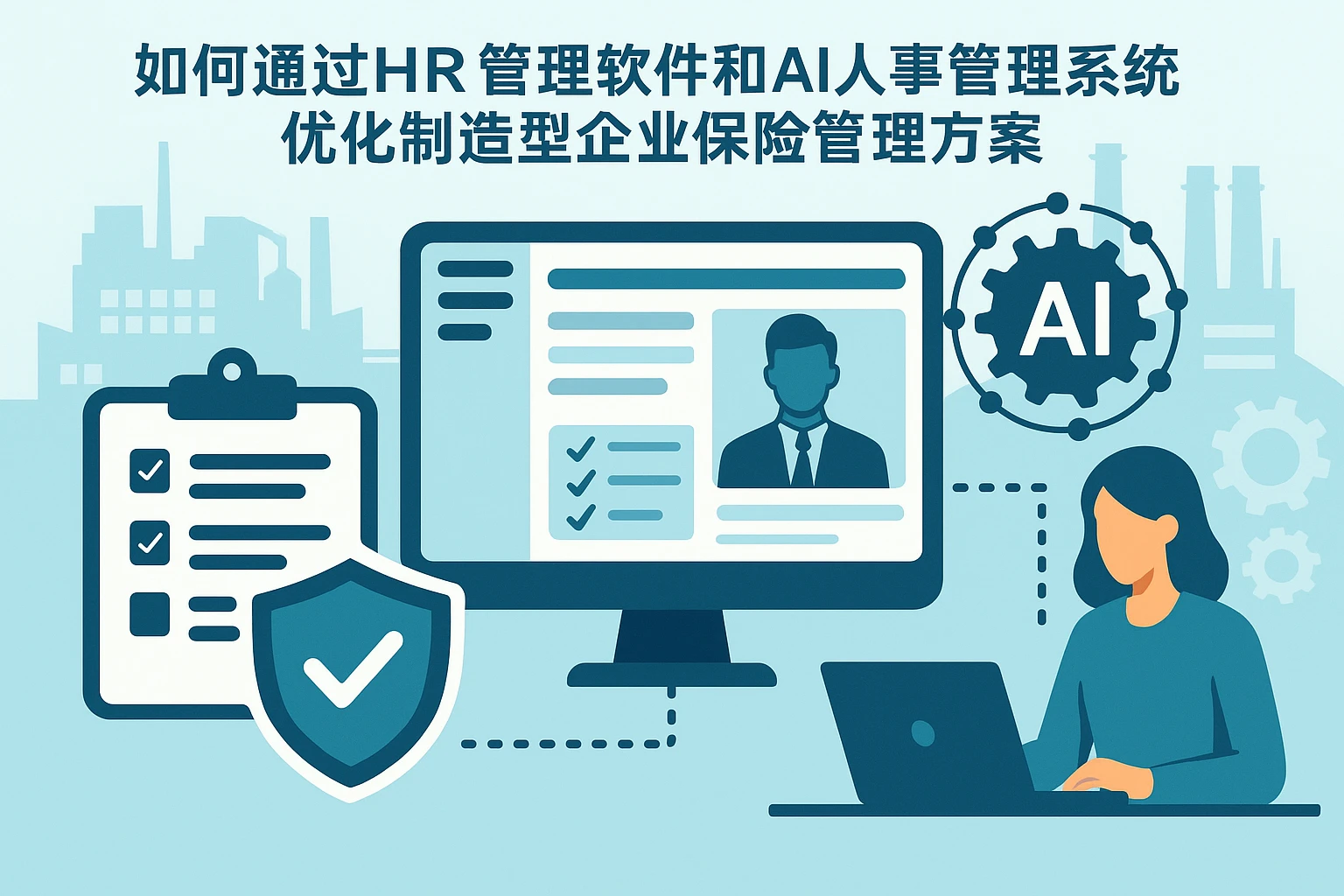 如何通过HR管理软件和AI人事管理系统优化制造型企业保险管理方案