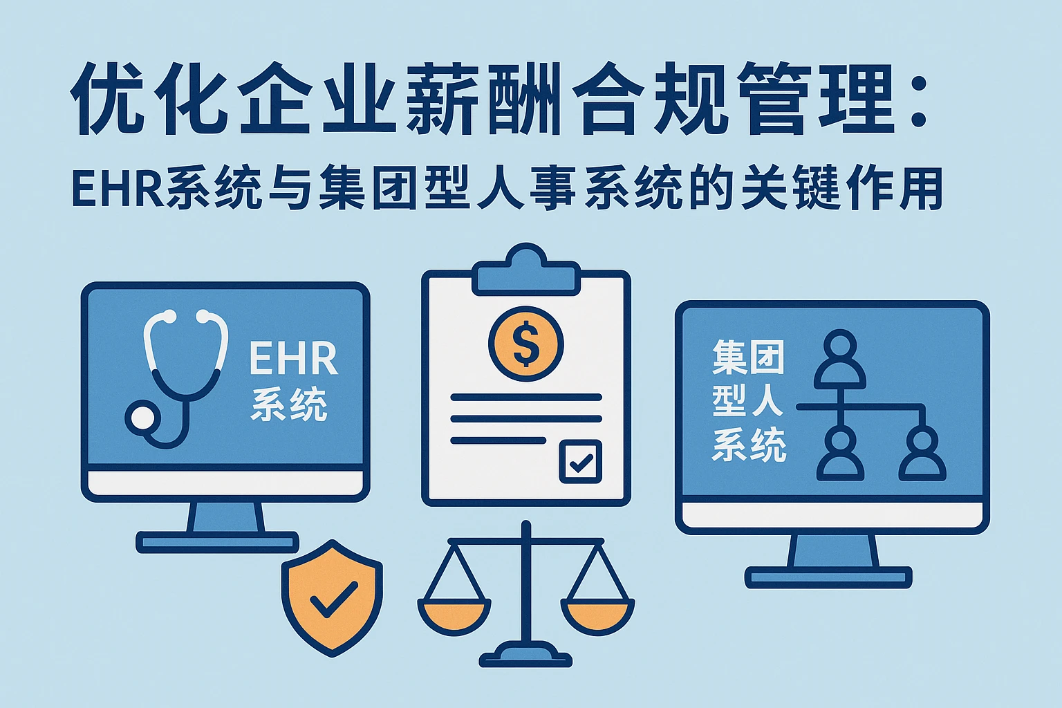 优化企业薪酬合规管理：ehr系统与集团型人事系统的关键作用