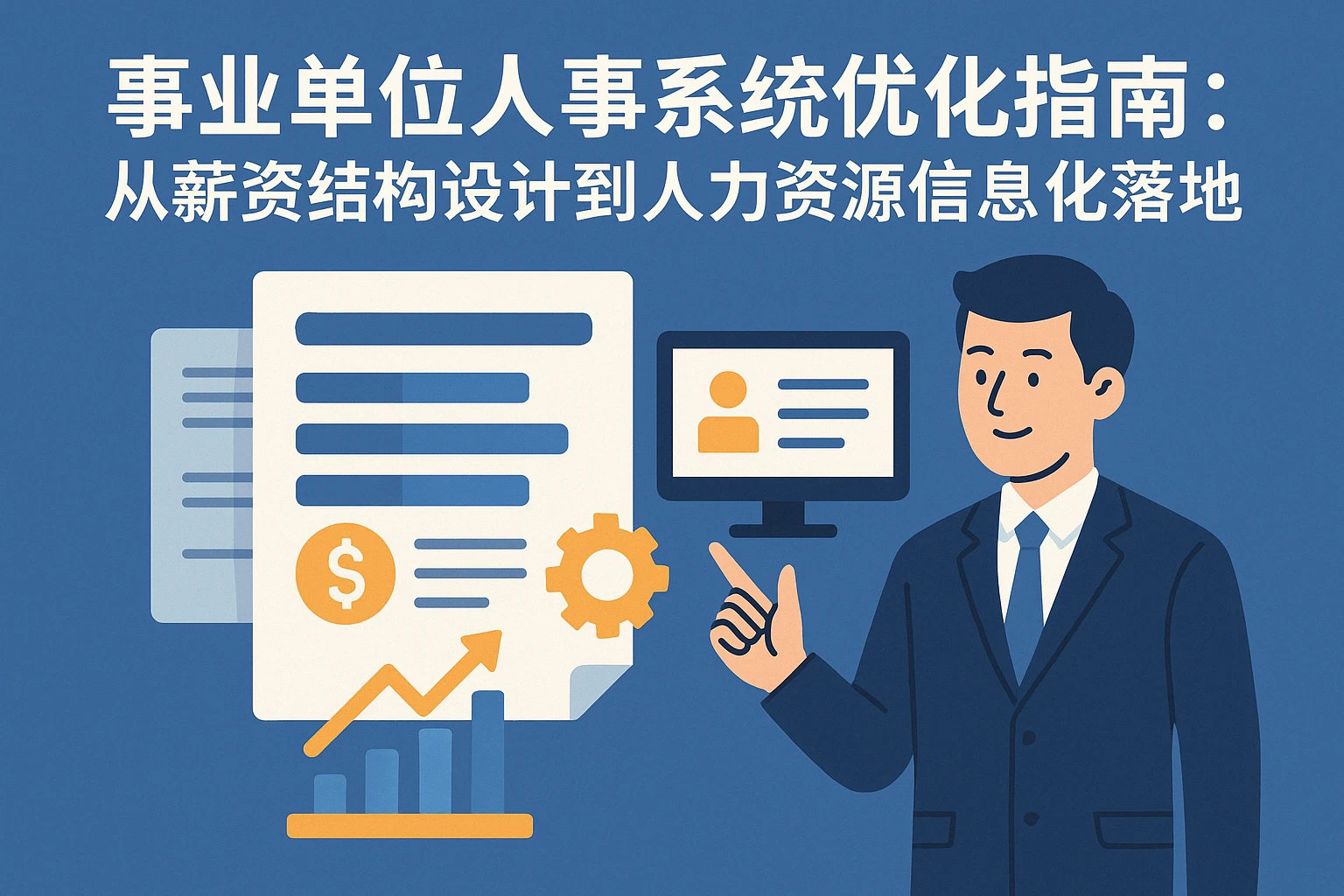 事业单位人事系统优化指南：从薪资结构设计到人力资源信息化落地