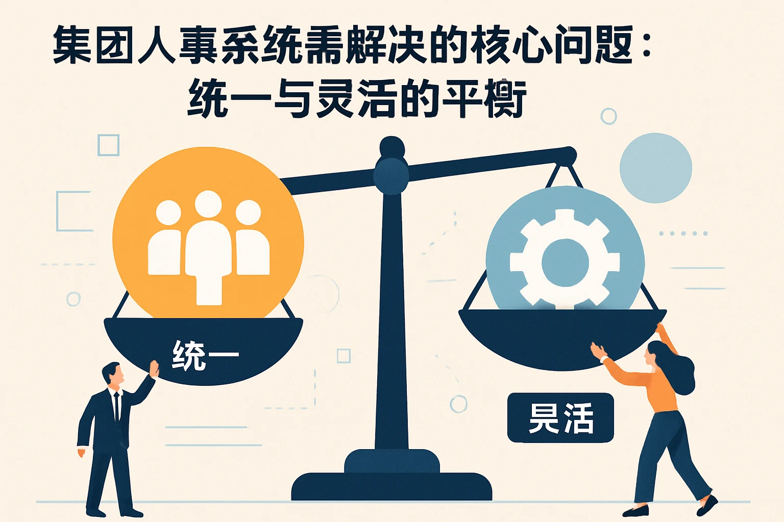 2. 集团人事系统需解决的核心问题：统一与灵活的平衡