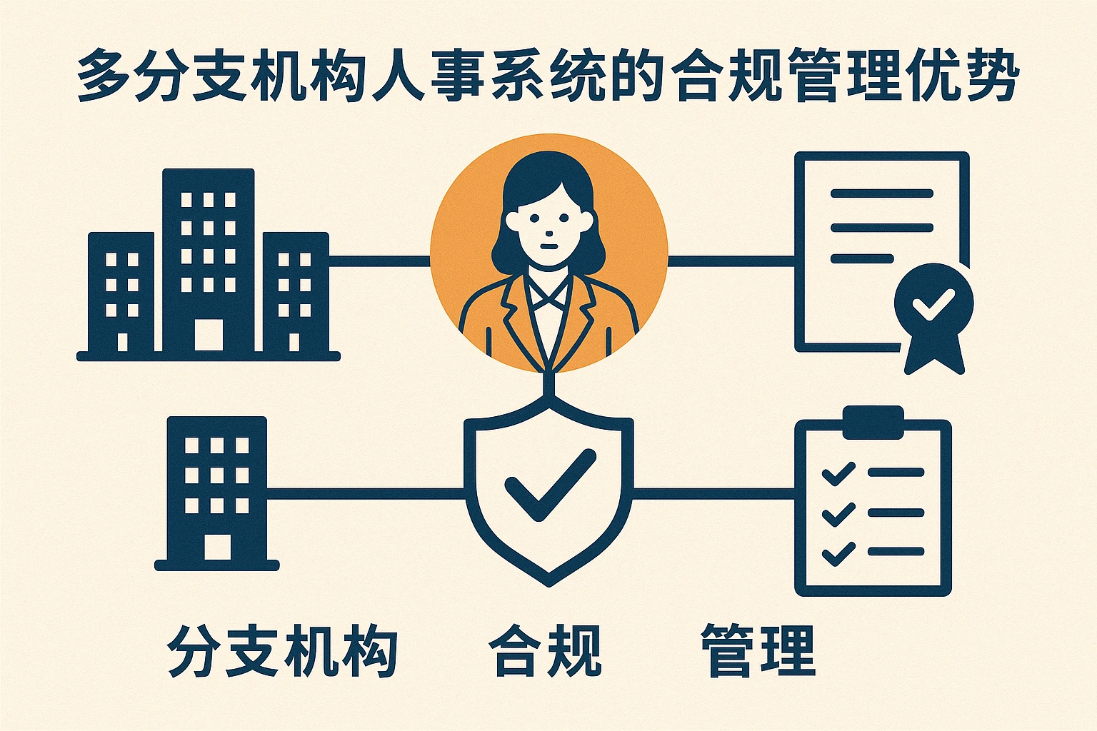 多分支机构人事系统的合规管理优势
