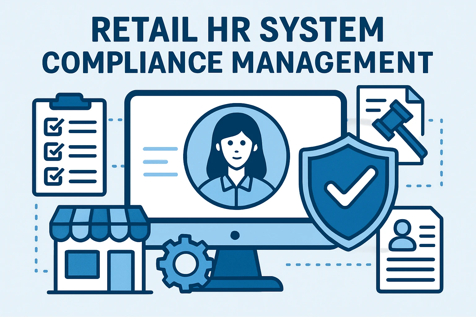 零售业人事系统的合规管理功能