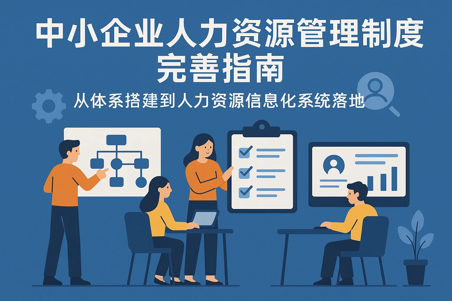中小企业人力资源管理制度完善指南:从体系搭建到人力资源信息化系统落地