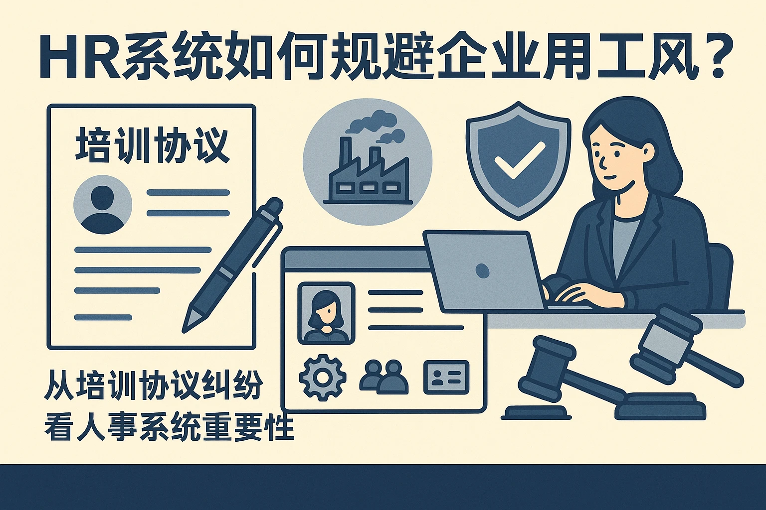 HR系统如何规避企业用工风险？从培训协议纠纷看人事系统的重要性