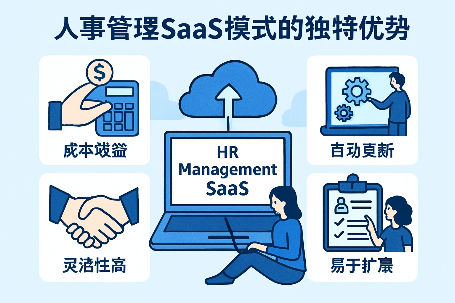 人事管理SaaS模式的独特优势