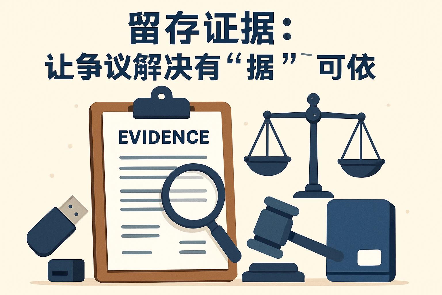 2. 留存证据：让争议解决有“据”可依