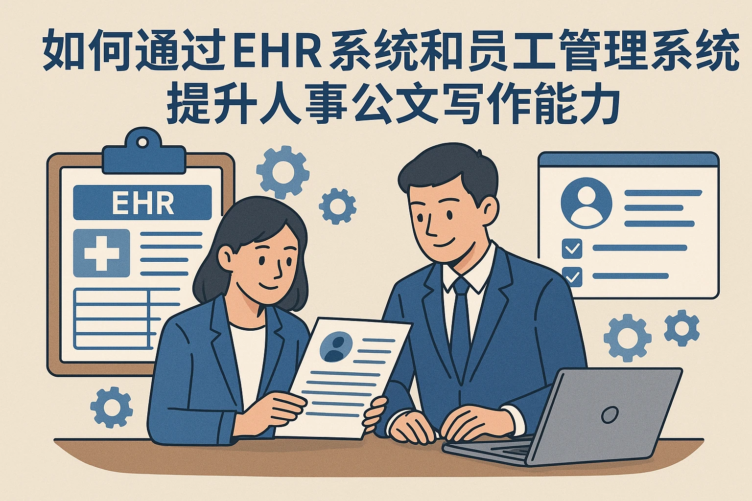 如何通过EHR系统和员工管理系统提升人事公文写作能力