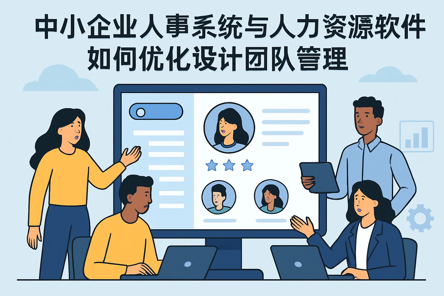 中小企业人事系统与人力资源软件如何优化设计团队管理