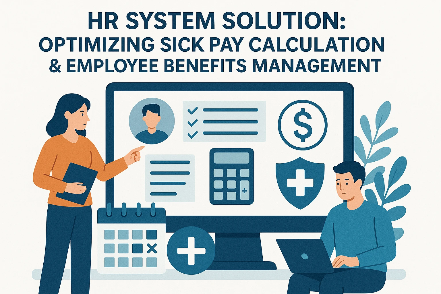 人事系统解决方案：优化病假工资计算与员工福利管理